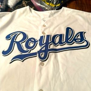 Kansas City Royals 2XL Baseball Jersey.  Vintage Jersey.  Majestic  Bo Jackson